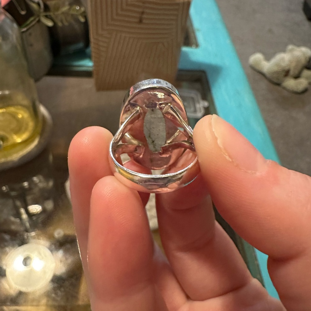 Blue Moonstone Ring - image 3